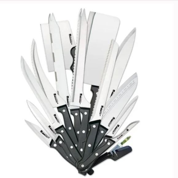 Ronco | Kitchen | Ronco 2 Piece Knife Set Full Tang And Triple Riveted ...